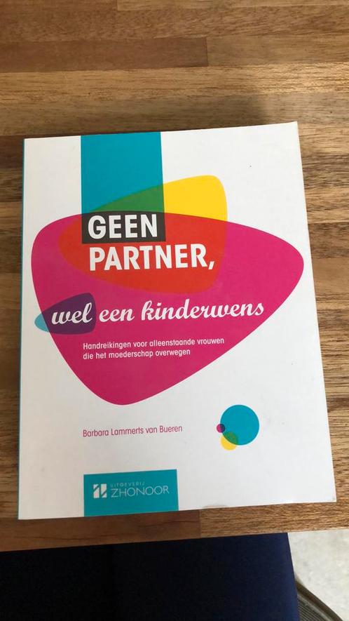 Geen partner, wel een kinderwens, Boeken, Politiek en Maatschappij, Zo goed als nieuw, Maatschappij en Samenleving, Nederland