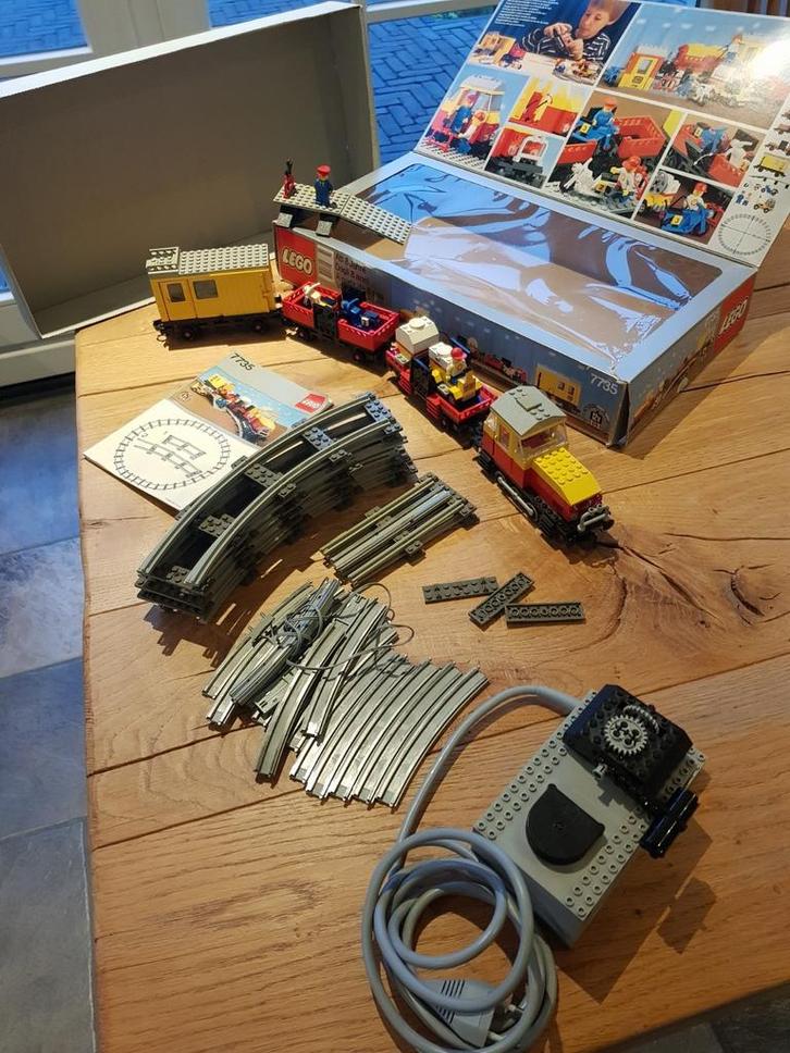 Lego 7735 Trein, Kinderen en Baby's, Speelgoed | Duplo en Lego, Gebruikt, Lego, Complete set, Ophalen of Verzenden