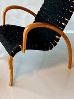 Harlekiini fauteuil & hocker vintage design Asko Finland, Scandinavisch design, Gebruikt, Ophalen of Verzenden, 75 tot 100 cm