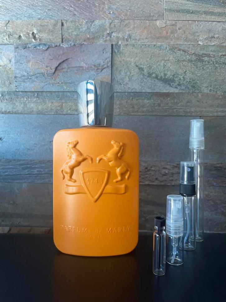 Parfums de Marly Perseus sample, Sieraden, Tassen en Uiterlijk, Uiterlijk | Parfum, Zo goed als nieuw, Ophalen of Verzenden