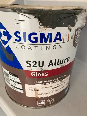 Sigma S2U Alurr Gloss ral 7015 donker grijs beschikbaar voor biedingen