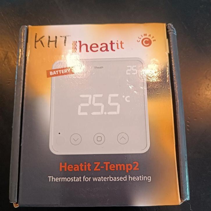 Heat-it Z-temp2 thermostaat wit, Hobby en Vrije tijd, Elektronica-componenten, Nieuw, Ophalen of Verzenden