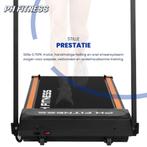 Loopband 8 km/u Opvouwbaar met Helling – Zwart A1F-2, Sport en Fitness, Fitnessmaterialen, Benen, Nieuw, Ophalen of Verzenden