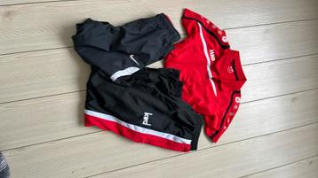 170 176 sportset lange broek korte broek shirt beschikbaar voor biedingen