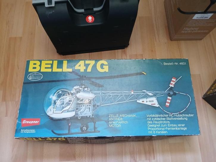 Graupner Bell 47 G (echt vliegend) model helikopter, Hobby en Vrije tijd, Modelbouw | Radiografisch | Helikopters en Quadcopters