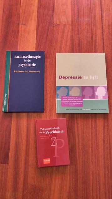 Studieboeken farmacotherapie psychiatrie  beschikbaar voor biedingen