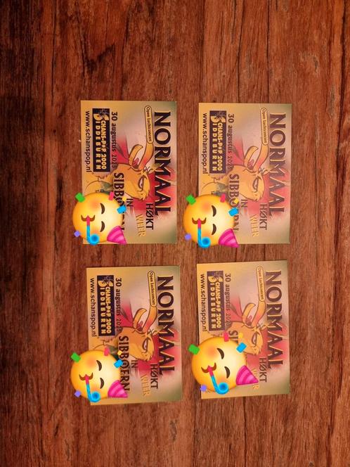 Kaarten Normaal Siddeburen 30 augustus 2025, Tickets en Kaartjes, Overige Tickets en Kaartjes, Twee personen