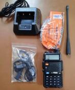 BaoFeng UV-5R 8 Watt Portofoon inclusief accessoires, 5 tot 15 km, Nieuw, Ophalen of Verzenden, Portofoon of Walkie-talkie