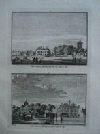 51-52 / Baarland  Het Huis Kopergravure 1754, Ophalen of Verzenden