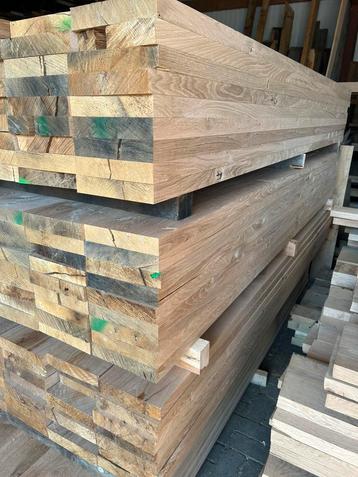 Eiken balken 40mm 4cm planken geschaafd gedroogd traptreden beschikbaar voor biedingen