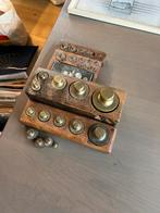 Koperen gewichtjes en kruikje, Antiek en Kunst, Ophalen