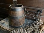 Brocante oude houten vat/emmer/kuip, Ophalen