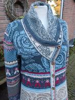 IVKO Noors 80% wollen lang vest 40 folklore outdoor, Ivko, Ophalen of Verzenden, Zo goed als nieuw, Maat 38/40 (M)