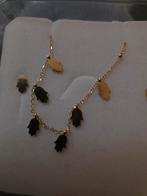 Ketting met oorbellen roestvrijstalen, Ophalen of Verzenden, Nieuw, Goud, Overige materialen