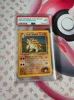 Pokemon Gym Heroes Brock's Sandslash PSA 9, Ophalen of Verzenden, Zo goed als nieuw, Losse kaart