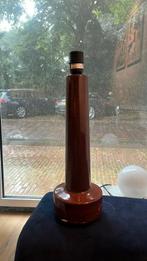 HK Living retro lampenvoet aardewerk rood, Huis en Inrichting, Lampen | Tafellampen, Retro, vintage, Overige materialen, Gebruikt