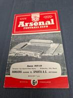 Te koop: programmaboekje Glasgow Rangers-Sparta europacup se, Ophalen of Verzenden, Zo goed als nieuw, Sparta, Boek of Tijdschrift