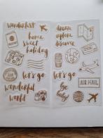 Stickers thema reizen, Hobby en Vrije tijd, Stickers en Plaatjes, Nieuw, Ophalen of Verzenden, Meerdere stickers