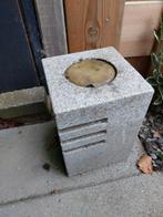 Granieten Tuinlamp / Sokkel, Ophalen of Verzenden, Gebruikt