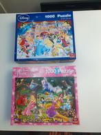 Disney puzzels 1000 stukjes, Ophalen of Verzenden, Meer dan 50 stukjes, Zo goed als nieuw, 6 jaar of ouder