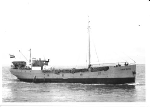 DRIEBORG kustvaart kustvaarder coaster scheepvaart, Verzamelen, Scheepvaart, Zo goed als nieuw, Kaart, Foto of Prent, Verzenden