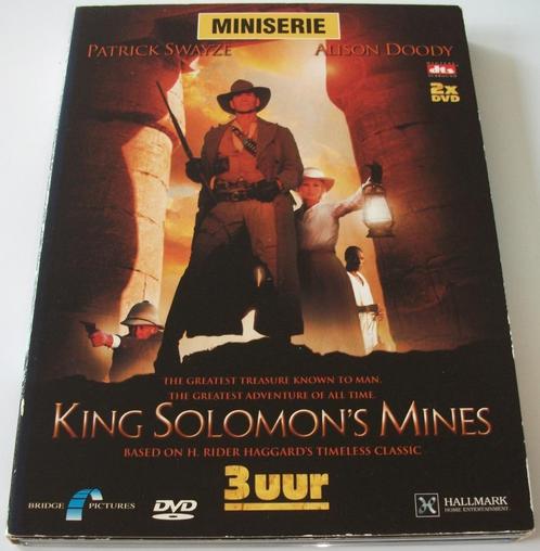 Mini-Serie *** KING SOLOMON'S MINES *** 2-Disc Boxset, Cd's en Dvd's, Dvd's | Overige Dvd's, Zo goed als nieuw, Boxset, Vanaf 12 jaar
