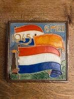 Westraven Cloisonne tegel/gedenktegel 6 mei 1945, Ophalen of Verzenden