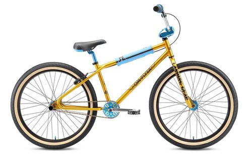 SE Bikes OM Flyer 26” Solid Gold, Fietsen en Brommers, Fietsen | Crossfietsen en BMX, Zo goed als nieuw, 24 inch of meer, Ophalen