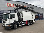 Scania P 250 Euro 6 Hiab 21 Tonmeter laadkraan Just 146.000, Automaat, Parkeercamera, Euro 6, Scania