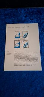 Eerste dagblad postzegels 1982 Europa postzegels, Postzegels en Munten, Postzegels | Nederland, Ophalen of Verzenden