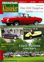 Onschatbare Klassieker reportage Fiat 850 Coupe en Spider, Gelezen, Ophalen of Verzenden