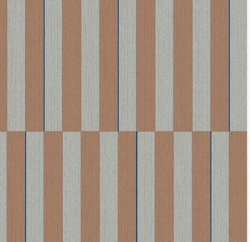 Eijffinger revive behang blauw - 2 nieuwe rollen beschikbaar voor biedingen
