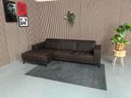 GRATIS LEVERING Loungebank Donkerbruin 275x155 REFURBISHED, Huis en Inrichting, Banken | Bankstellen, 250 tot 300 cm, Stof, Hoekbank