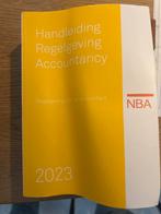 NBA Handleiding Regelgeving Accountancy 2023, Verzenden, Beta, Zo goed als nieuw, HBO