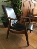Vintage Fauteuil Louis van Teeffelen, Huis en Inrichting, Ophalen, Gebruikt, Hout, 50 tot 75 cm