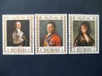 Postzegels Dubai 1967 schilderijen Goya (1)., Postzegels en Munten, Postzegels | Azië, Ophalen of Verzenden, Gestempeld, Midden-Oosten
