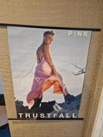 P!nk Trustfall Poster incl. lijst, Rechthoekig Staand, Met lijst, Ophalen of Verzenden, Zo goed als nieuw