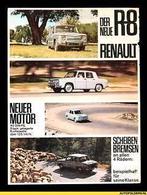 Renault 6, R8, 8S, 10 of 16 brochure/auto folder '64 - '73, Ophalen of Verzenden, Renault