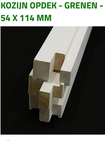Opdek kozijn 54x114 -quantity 8 beschikbaar voor biedingen
