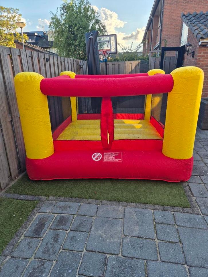 Springkussen incl. luchtblazer, Kinderen en Baby's, Speelgoed | Buiten | Springkussens, Gebruikt, Ophalen