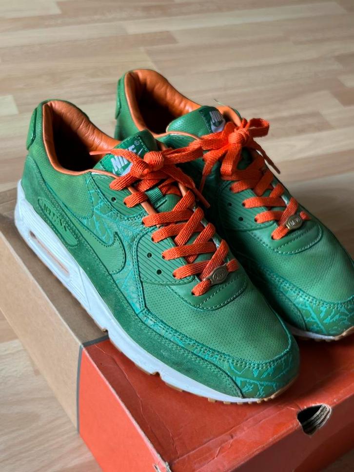 Patta Air Max 90 Homegrown 2006 US 10 EU 44, Kleding | Heren, Schoenen, Zo goed als nieuw, Sneakers of Gympen, Overige kleuren