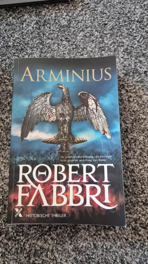Arminius - Robert Fabbri Historische Thriller, Boeken, Historische romans, Gelezen, Ophalen of Verzenden