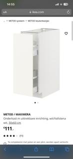 Ikea Metod / Maximera 30cm breed ladekast, Huis en Inrichting, Keuken | Keukenelementen, Ophalen, 25 tot 50 cm, Minder dan 50 cm