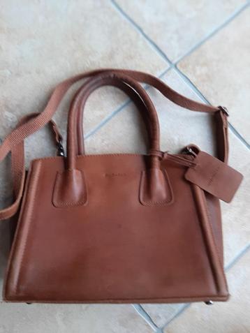Burkely prachtige leren handtas/schoudertas/Tote bag NIEUW beschikbaar voor biedingen