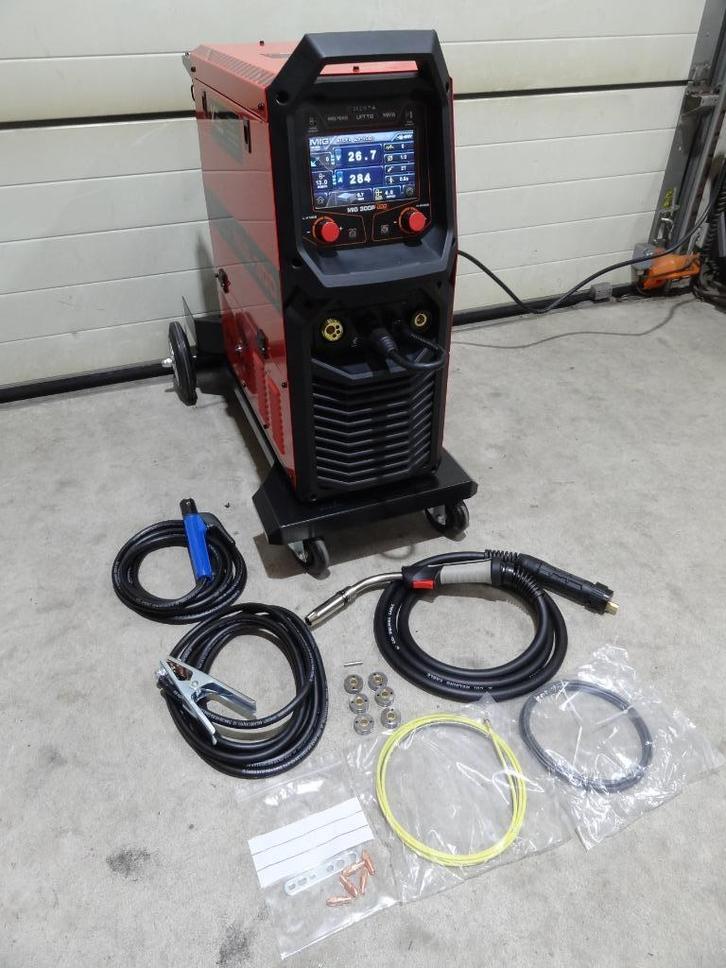 NIEUW Mig/Mag Lasapparaat Rowac 300 YN Puls/Dubbelpuls, Doe-het-zelf en Verbouw, Gereedschap | Lasapparaten, Nieuw, Co2, 250 ampère of meer