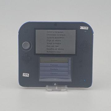 Nintendo 2DS Zwart/Blauw Incl: Oplader beschikbaar voor biedingen