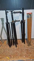 Bouwlamp statieven ,meetapparaat statief,, Ophalen of Verzenden, Gebruikt