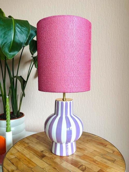 Lila lampvoet, Huis en Inrichting, Lampen | Tafellampen, Nieuw, Minder dan 50 cm, Ophalen of Verzenden