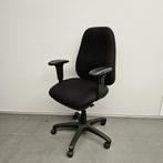 Dauphin bureaustoel extra breed - zwarte stof, Niet ingevuld, Gebruikt, Niet ingevuld, Niet ingevuld