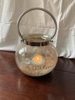KERST SALE!!! Rivièra Maison glazen pumpkin windlicht M, Ophalen of Verzenden, Gebruikt